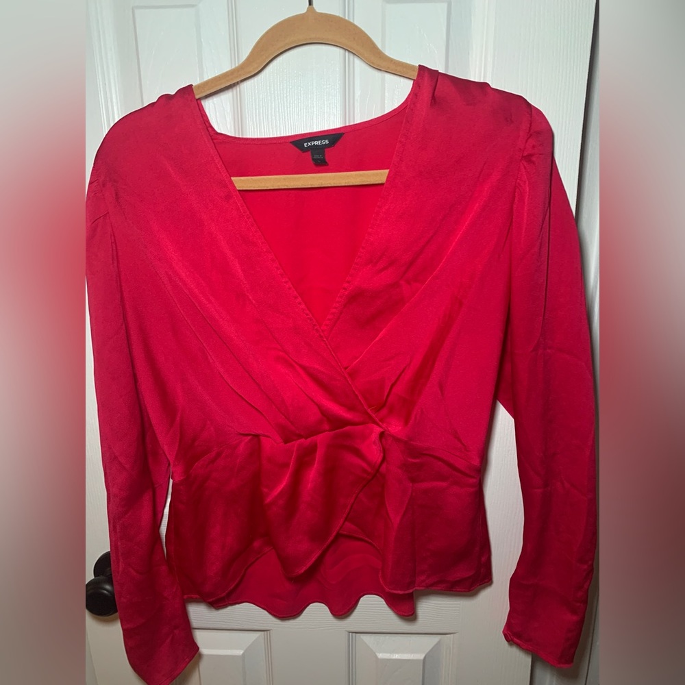 Express Hot Pink Blouse